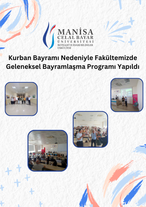 Dekanlık Bayramlaşma Programı ile Birlikteyiz